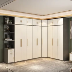 Wardrobe Adhmaid Ilfheidhmeach Seomraí Leapa Só Dearaí Simplí Ealaíne Nua-Aimseartha Stóráil KRunner Cóipcheart Spáis Armarios Troscán