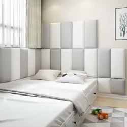 Đầu Giường 3D Decal Dán Tường Tự Dán Đầu Ban Tấm Dán Tường Cabecero Cama 135 Đầu Giường Tete De Thắp Cabezal de Cama