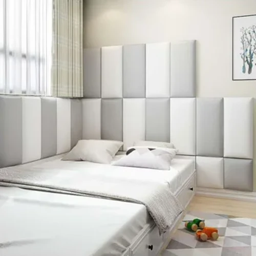 Cabeceira de cama 3d, adesivo de parede autoadesivo, painéis de parede, cabecero cama 135, cabeça de cama, tete de lit, cabezal de cama