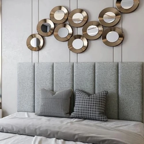 I-Headboard Yombhede We-3D I-Anti-Collision I-Tatami Bedroom Decor Amaphaneli Athambile Iwallsticker Tete De Lit Cabecero Amabhodi Okuzinamathisela Anamathelayo