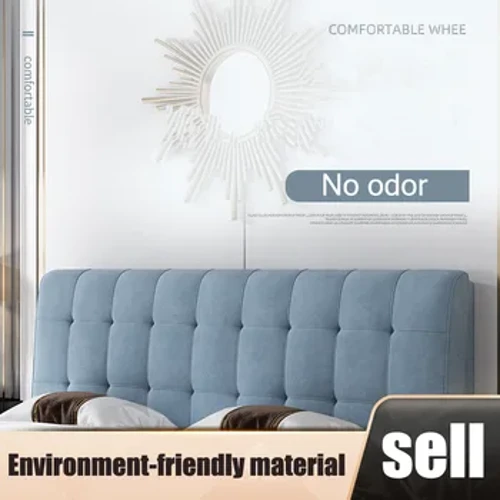 Liicht Luxusstil Matratz, einfache Réck, mëll Sak, Tatami Këssen, Anti-Kollisioun Réckkëssen Këssen Headboard Dicke 10cm