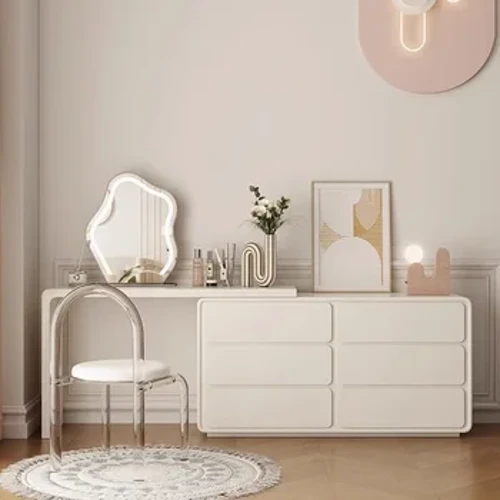 Vanity Sticker Bán Dresser Mná Make Up Feistis Clúdach Tábla Closet Nordach Caife Comodas Con Cajones Living Room Furniture