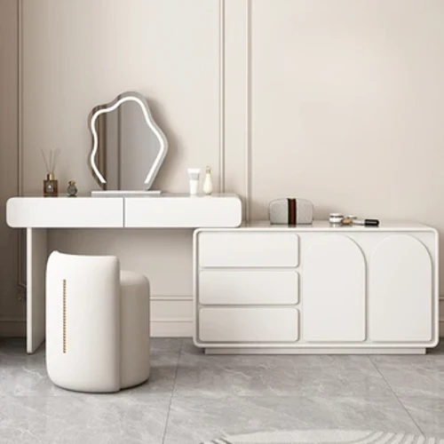 Mga Makeup Table Dresser Vintage Transportable Table Top Propesyonal na Dresser Nordic Malaking Penteadeira Camarim Room Furniture
