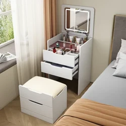 Commodes de chambre modernes, couverture pliable, commodes multifonctions intégrées minimalistes, meubles de chambre à coucher Penteadeira de haute qualité