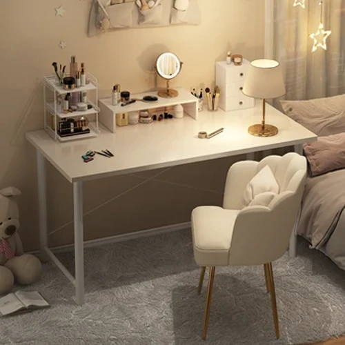 Rangement femme chaise coiffeuse Mdf maquillage coiffeuse commodes commode Tavolo Trucco Con Specchio chambre meubles WZ