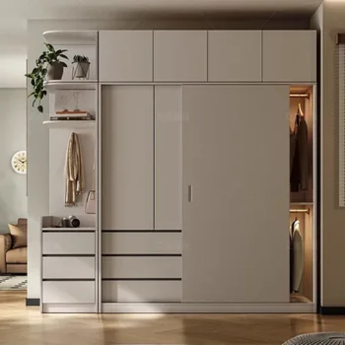 Dulap pentru depozitare Dulap pentru economisire a spațiului Vitrine pentru haine Dulap Dulap Dulap Organizatori Dulapuri De Vetement Mobilier HDH
