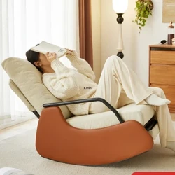 Ghế thư giãn dành cho người lớn Ban công thoải mái Ghế lười Phòng khách một người Ghế bập bênh ít vận động 소파 كرسي استرخا