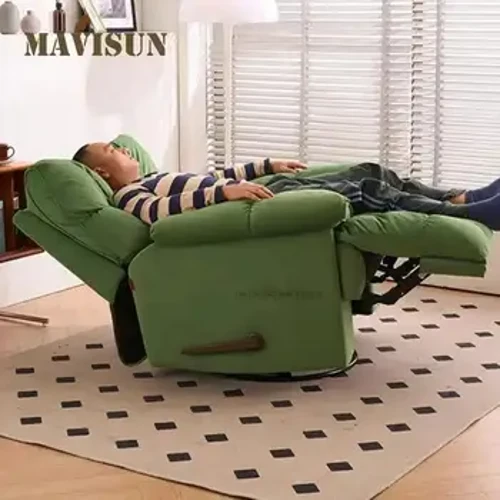 Gấp Gọn Đơn Ghế Sofa Lười Cho Phòng Khách Giải Trí Nằm Hình Hoa Đính Đá Điện Chức Năng Ánh Sáng Sang Trọng Đơn Giản Ghế Massage