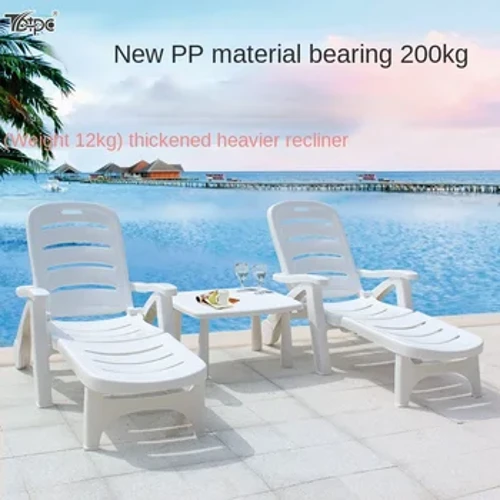 Plastiki salon oturgyçlary, galyňlaşdyrylan plýa beach oturgyçlary, açyk dynç alyş oturgyçlary, akwapark myhmanhanalary, basseýn düşekleri