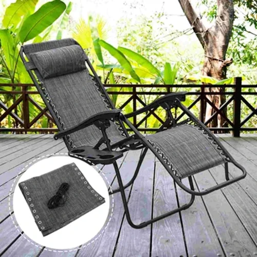 Atgyweirio Patio Chaise Cadeiriau Brethyn Plygu Ffabrig Traeth Ar Gyfer Gwersyll Lolfa Awyr Agored Defnyddiol Longue Camping