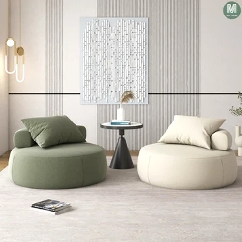 Nordic Living Room Stol Bærbar Design Moderne Lazy Sofa Stol Balkon Minimalistisk Articulos Para El Hogar Boligindretning
