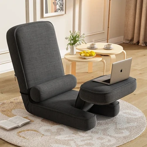 HY Lazyback Chair on Rollaway Bed College Student Dormitory Relic Tatami Single Bedroom Bay Window Sofa Recliner Chair daybed