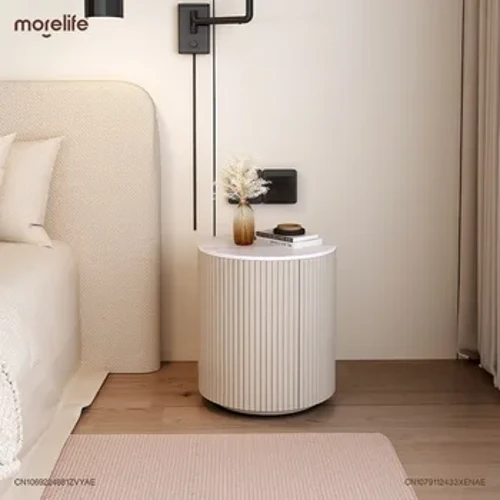 Tábla Cois Leapa Seomraí Leapa Comhshaol Stóráil Nightstand Tí Comh-Aireachta Beag Solas Bord Carraig Só Troscán Seomra Leapa K01