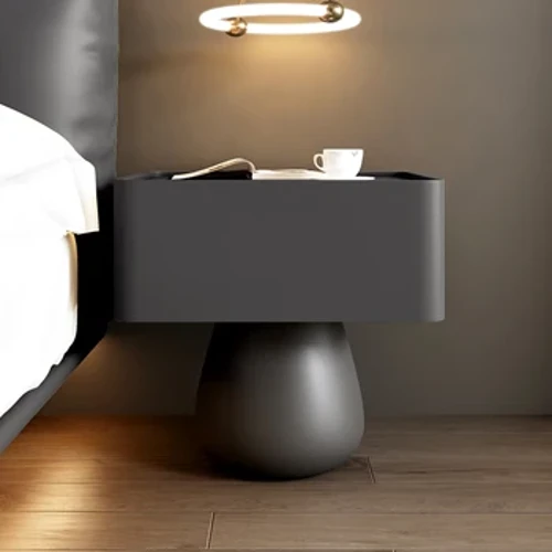 간단한 소박한 Nightstands 블랙 주최자 미니멀리스트 럭셔리 현대 침대 옆 테이블 모바일 미적 테이블 De Chevet 가구