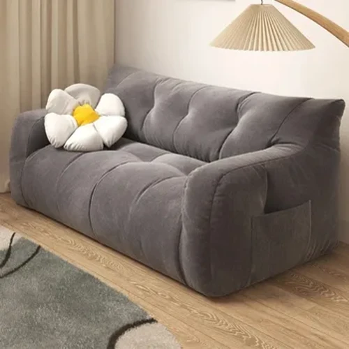 Vải Lanh Cotton Mỹ Và Ghế Sofa Người Lười Sofa Sống Tựa Lưng Hộ Gia Đình Người Độc Thân Người Lớn Áp Dụng Nội Thất Phòng Gia Đình