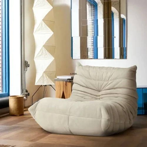 Caterpillar Sofa Đơn Lười Ghế Dài Tất Nam Phòng Khách Phòng Ngủ Đáng Yêu Giải Trí Ghế Đơn Ghế Đọc Sách Ban Công Hình Hoa Đính Đá