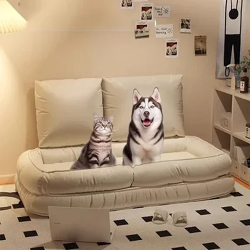 Ghế lười lười biếng Ghế sofa phòng khách Nhà thiết kế Con chó Giường Ghế sofa sàn Phòng chờ Ngôi nhà nhỏ Accent Thư giãn Divano Nội thất ban công