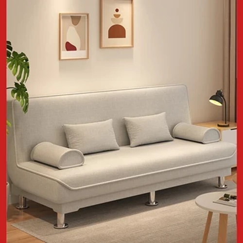Ghế sofa nhỏ có thể gập lại, phòng khách, giường sofa đơn giản, đa chức năng