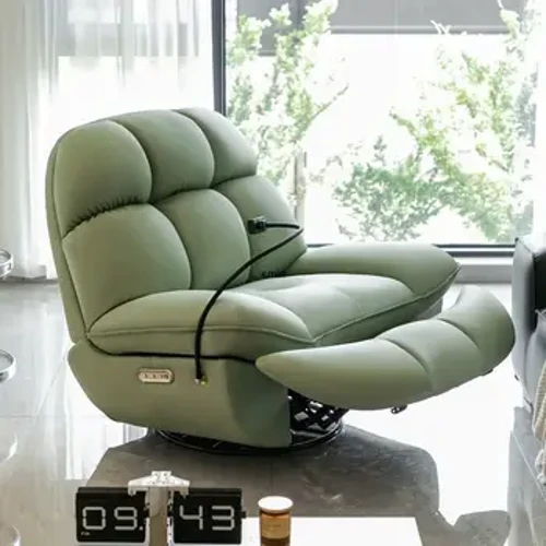 Sofa Malas Bisa Turu lan Baring Sofa Santai Kelas Pertama Listrik Cerdas Multifungsi Ruang Tamu Sofa Tunggal