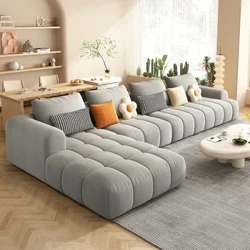 Италијански нордиски софи за дневна соба Puffs Design Lazy Couch Lounge Дома Модерни софи Para Sala Frete Gratis Луксузен мебел