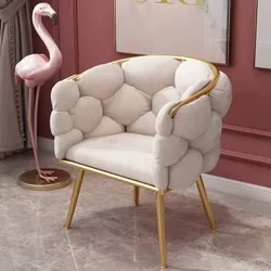Nordic Vanity Chair Meedercher Komfortabel Schlofkummer Wunnzëmmer Make Up Maniküre Still Computer Stull Heem Büro Sëtz Erwuessener