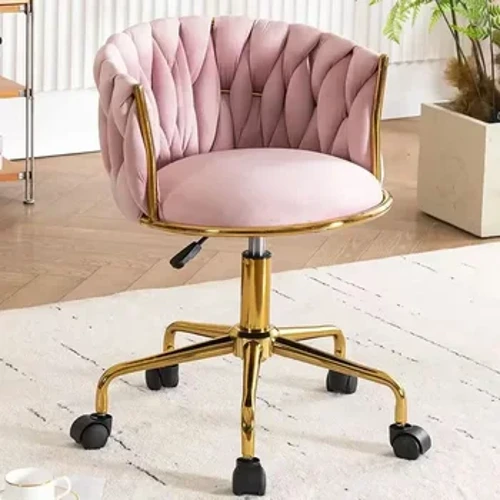 I-Swivel Makeup Isihlalo Esishintshashintshayo Se-Makeup Isihlalo Indawo yokudlela Igumbi lokuhlala Igumbi Lokulala Igumbi Lokulala Ithebula Elizungezayo Izimonyo zase-Backrest Izihlalo zeManicure