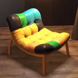 Ghế Sofa Sang Trọng Giá Rẻ, Thiết Kế Đơn Giản Của Ý, Ghế Giải Trí Ban Công, Ghế Sofa Lười Sáng Tạo Cho Phòng Khách