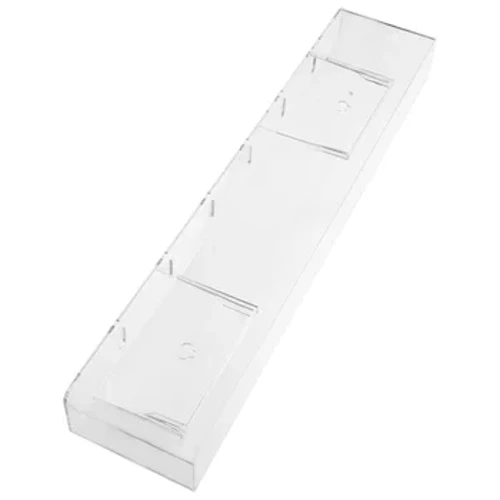 ขาตั้งจอแสดงผล CD ตกแต่ง Rack อะคริลิค DVD Wall Bracket หน่วยจัดเก็บข้อมูลผู้ถือประณีต