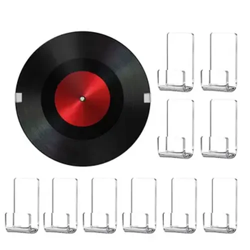 Aç-açan akril ýazgy CD Saklaýyş rack ýaşaýyş otagynyň bezegi Winil ýazgy tekjesi diwar saklaýjy ýazgy ýazgy tekjesi