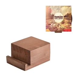 Deiliad Record Vinyl Stand Arddangos Pen Bwrdd Nawr Yn Chwarae Daliwr Clawr Albwm Nawr Yn Troelli Rack Record Stondin CD Sengl