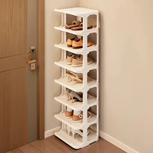 Rack ng Sapatos Storage Organizer Simpleng Multi-Layer Living Room Vertical Shoes Rack Sneakers Cabinets Matatanggal na Kasangkapan sa Bahay