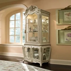 Customized European-Stil-Weinschrank amerikanisch geschnitztes zweitüriger Glasschrank Wohnzimmer Weinschrank Weinschrank