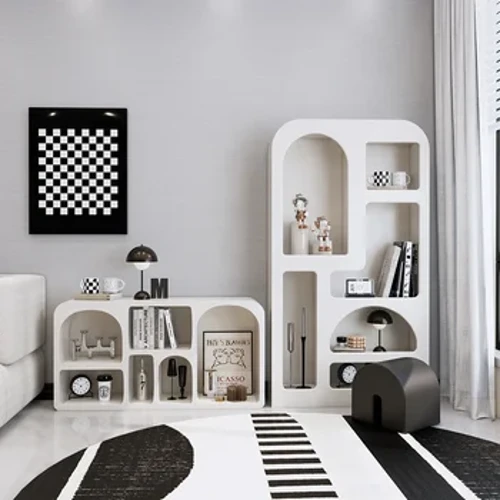 Kabinet Ruang Tamu Mewah Modern Rak Buku Tampilan Librero Kabinet Rak Meja Arsip Meuble De Rangement Perabot Modular