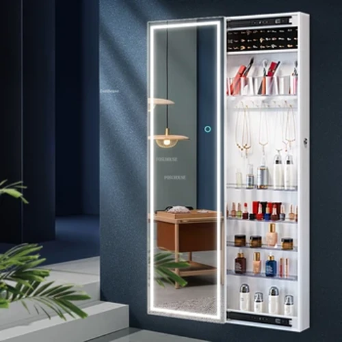 Cermin Cermin Cermin Sederhana Cermin Tubuh Penuh Cermin Ruang Tamu Modern Kabinet Penyimpanan Perhiasan Kabinet Kamar Tidur Gantung Fitting Cermin A