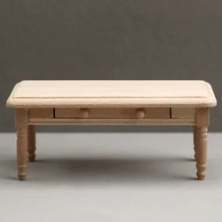Bord Miniatyr Spisestue Møbel Hus Tre Modell Kaffe Leker Gammel Mini År Barn Leke Tre Display Side Kjøkken Ornament Te