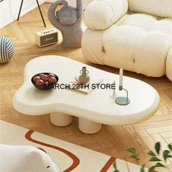 I-Cloud Living Room Itafula Lekhofi I-High Gloss Storage I-Nordic Household Elula Ithebula Letiye Lesimanje Lefulethi Elincane Ithebula Elimnyama