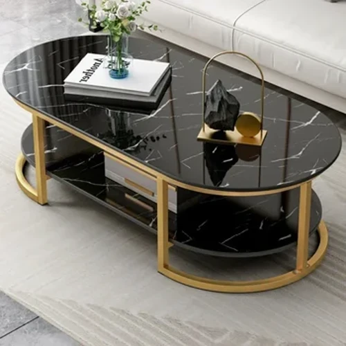 Tối giản Sofa Đá Cẩm Thạch Bàn Cà Phê Hiện Đại Sáng Tạo Dịch Vụ Thấp Bàn Phòng Khách Sang Trọng Salontafel Rond Vật Dụng Gia Đình
