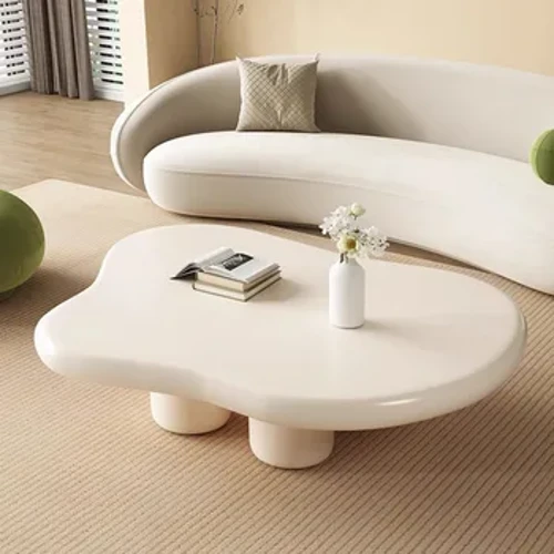 Mây Trắng Bàn Phòng Khách Sang Trọng Bắc Âu Căn Hộ Nhỏ Bàn Cà Phê Tối Giản Dễ Thương Độc Đáo Tisch Nội Thất Gia Đình