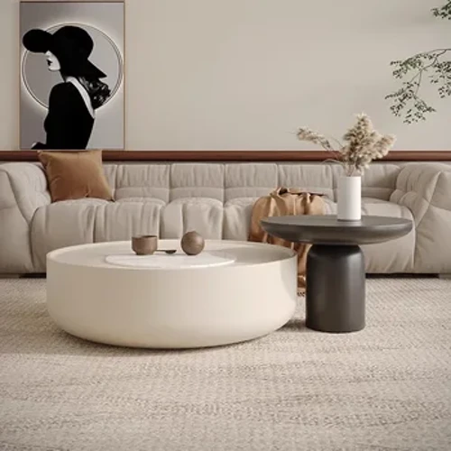 Isikhungo Segumbi Lokuhlala Esiyindilinga Amafreyimu Esitoreji Sokhuni Esiphansi Isaluni Yetafula Lekhofi Umbhede we-Mesa De Centro Furniture