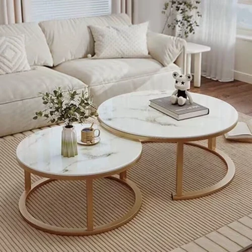 Phòng khách gia đình bàn tròn cà phê ánh sáng sang trọng đơn giản đơn giản hiện đại phong cách sofa ban công cà phê