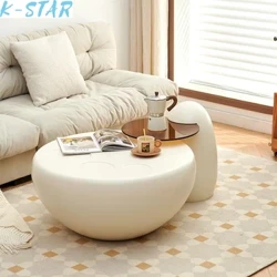 K-star Cream Style Pākaukau Kofe o kēia wā a me ka liʻiliʻi liʻiliʻi lumi noho hale hale ʻāpana liʻiliʻi ʻo Cat Paw Light Luxury Nordic Style 2024