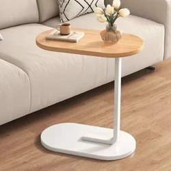 Cream style coffee table, sala, floor to ceiling, balcony corner, small table, storage items, bedside table