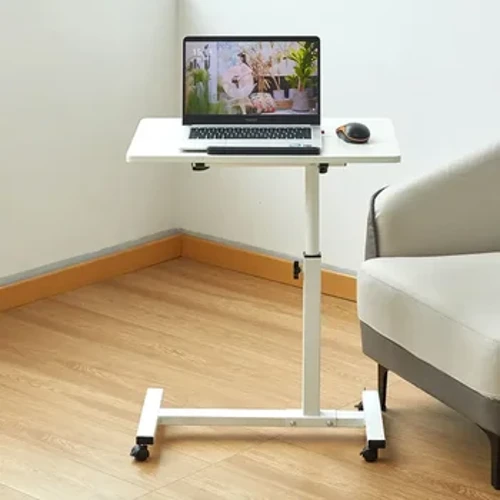 Möbel, mobiler Beistelltisch, einfacher Nachttisch, Schreibtisch, hochklappbar, Wohnzimmersofa, Ecke, Büro, kleine Tee-/Kaffeetische
