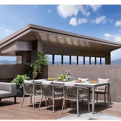 Demirgazyk dynç alyş rattan açyk kofe dükany rattan oturgyç mebel bagy balkon açyk howly