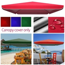Éadach Parasol Allamuigh 3X3M In-athsholáthair Gan Seastán Ceannbhrat Tent Clúdach Gazebo Cearnóg Éadach Campála Éadach le haghaidh PATIO Gairdín