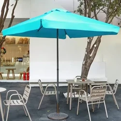2 Meter Square Outdoor Patio Sunshade 8 Bones Steel Frame Folding Garden Parasol Umbrella 6 kala no ka hale kūʻai kope (ʻaʻohe kumu)
