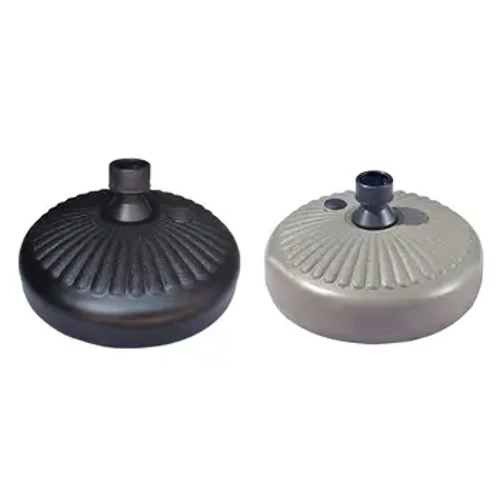 Supporto per pesi per ombrellone da giardino rotondo per ombrellone riempito d'acqua