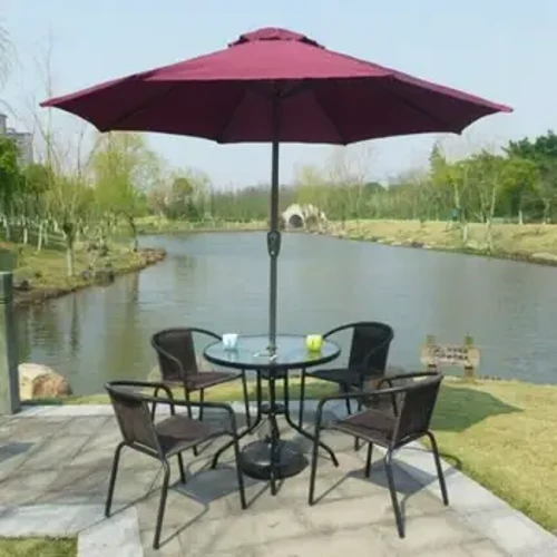La base extérieure de parasol de patio tient le support de parasols de plage de cour de remplacements