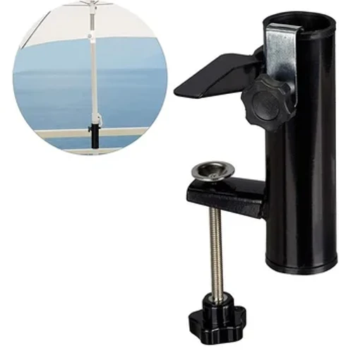 Support de Parasol pour balcon, balustrade, Patio, Support de parapluie de jardin, Clip de Support Durable, Clips fixes pour Table d'extérieur
