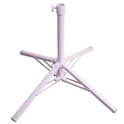 Sol Sol Shade Umbrella dobring Stand, Patio Umbrella Base Stand Metal Base Stand para um guarda -chuva artificial da árvore de Natal